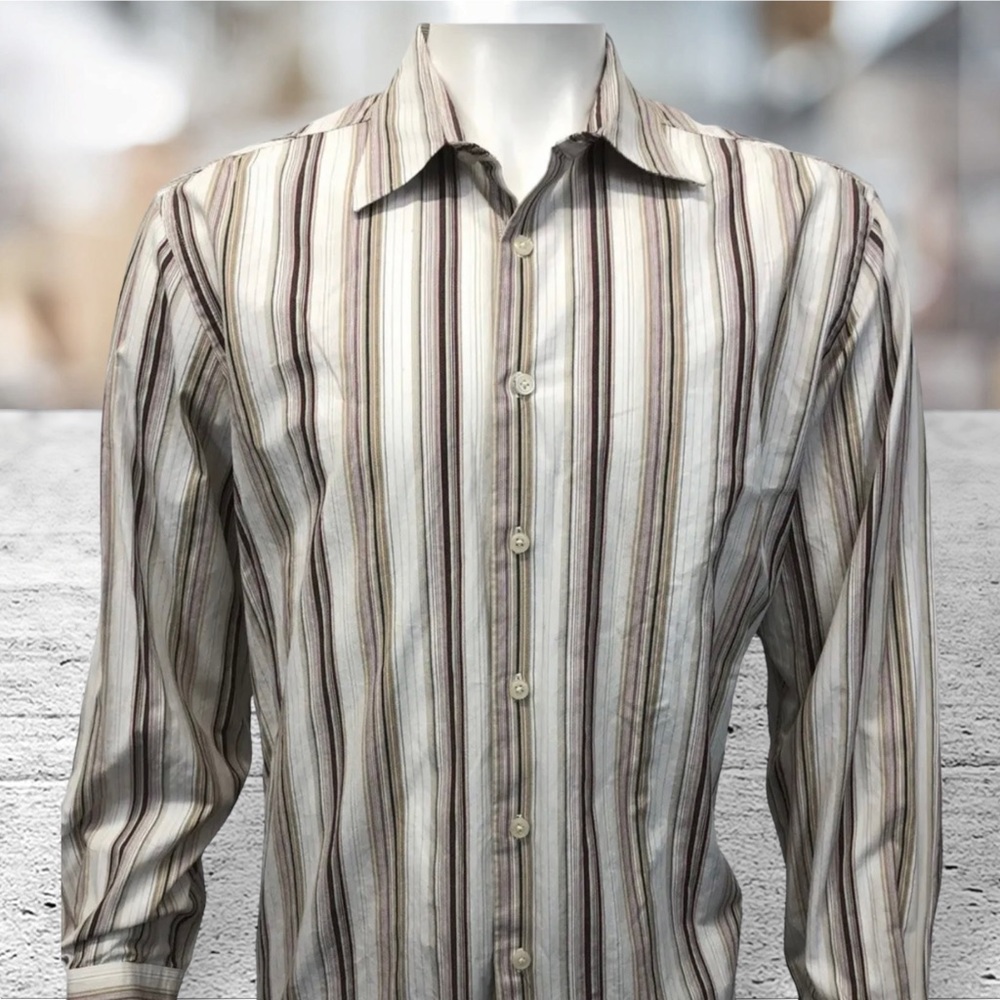 Kenneth Cole Reaction Regular Fit LS Shirt XL